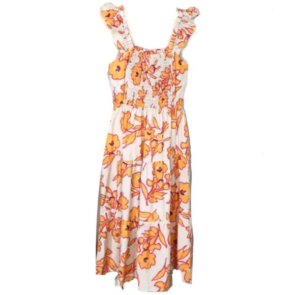 Brand New Monteau Los Angeles Floral Print Mini Sundress - Picture 2 of 9